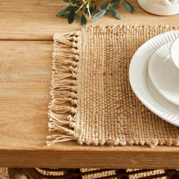 Place Mat - Chunky Woven 4 pack - Picture 4 of 6